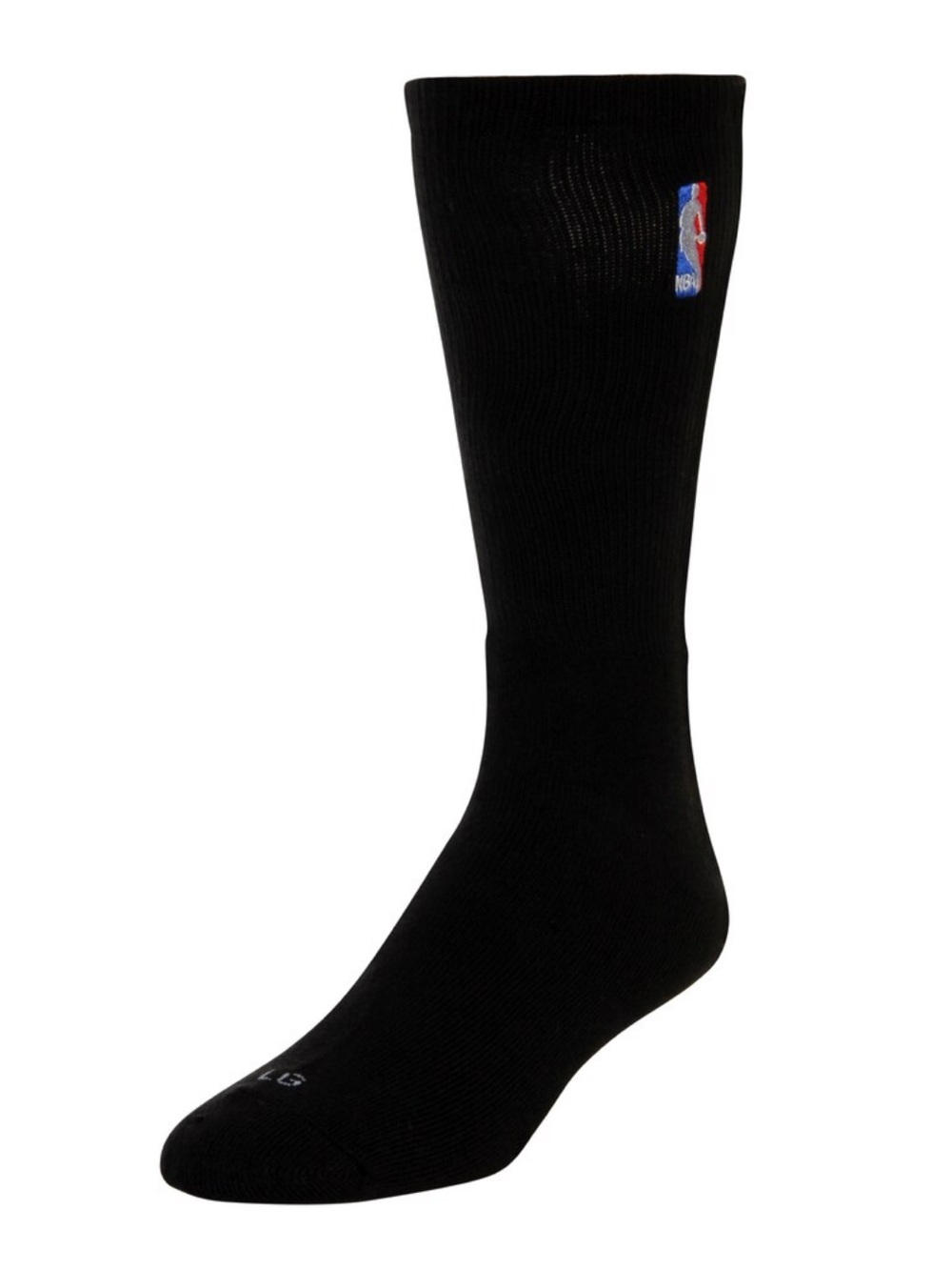 $10❤️‍🔥 NBA Black Crew Athletic Socks Mens LARGE L NEW Logoman